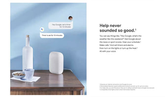 Buy Google,Google Nest Audio Smart Speaker - Chalk - Gadcet.com | UK | London | Scotland | Wales| Ireland | Near Me | Cheap | Pay In 3 | Speakers