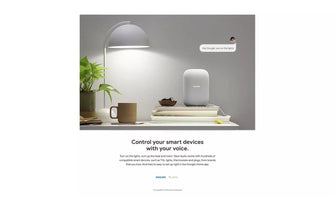 Buy Google,Google Nest Audio Smart Speaker - Chalk - Gadcet.com | UK | London | Scotland | Wales| Ireland | Near Me | Cheap | Pay In 3 | Speakers