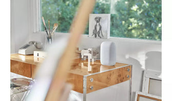 Buy Google,Google Nest Audio Smart Speaker - Chalk - Gadcet.com | UK | London | Scotland | Wales| Ireland | Near Me | Cheap | Pay In 3 | Speakers