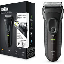 Braun Series 3 ProSkin Electric Shaver, Electric Razor for Men With Pop Up Precision Trimmer, Cordless, Wet & Dry, Gifts For Men, UK 2 Pin Plug, 3020s, Black Razor - Gadcet.com