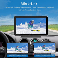 Carpuride 7 Inch Full HD Touch Screen Portable for Car