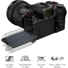 Buy Panasonic,Panasonic LUMIX DC-S5 S5 Full Frame Mirrorless Camera body, 4K 60P, Wi-Fi, L-Mount, 20-60 mm Lens, 5-Axis Dual I.S, (Black) - Gadcet.com | UK | London | Scotland | Wales| Ireland | Near Me | Cheap | Pay In 3 | Cameras