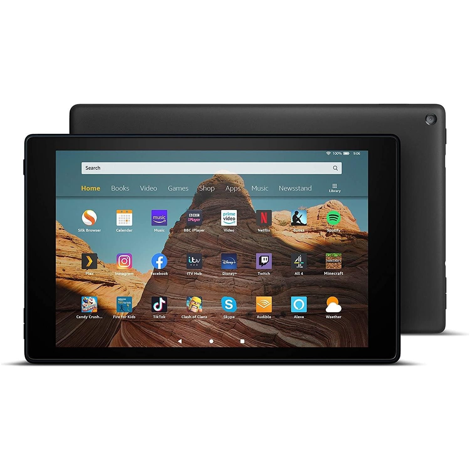 Buy Amazon,Amazon Fire HD 10 (10.1-inch)Tablet, 32 GB, 1080p Full HD display - Black - Gadcet.com | UK | London | Scotland | Wales| Ireland | Near Me | Cheap | Pay In 3 | Tablet Computers