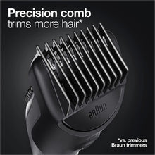 Braun,Braun Beard Trimmer Series 3 & Hair Clippers with Gillette Fusion5 ProGlide Razor, 39 Length Settings, BT3240, Black/Blue - Gadcet.com