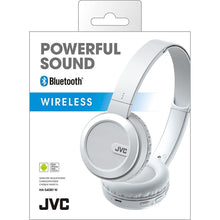 Gadcet.com,JVC S40BT On Ear Bluetooth Wireless Foldable Headphones with Dynamic Deep Bass Boost - White - Gadcet.com