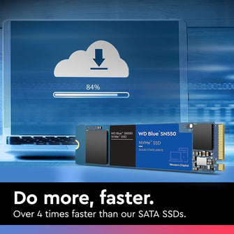 Buy Western Digital,WD_BLUE SN550 500GB M.2 2280 PCIe Gen3 NVMe up to 2400 MB/s read speed - Gadcet.com | UK | London | Scotland | Wales| Ireland | Near Me | Cheap | Pay In 3 | Hard Drives