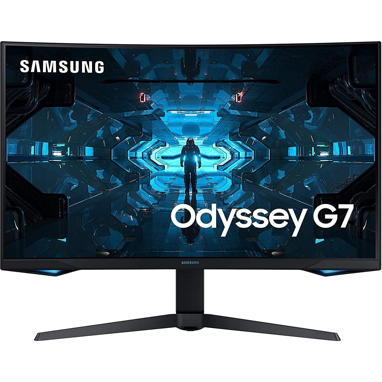 Samsung Odyssey G7 32'' (LC32G73TQSRXXU) QHD 240Hz Curved Gaming Monitor - Black
