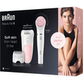 Buy Braun,Braun Silk-épil 5 Beauty Set, 4-in-1 SensoSmart Epilator For Hair Removal, With Lady Shaver & Trimmer Head, Facial Cleansing Brush, UK 2 Pin Plug, 5-875, White/Pink - Gadcet.com | UK | London | Scotland | Wales| Ireland | Near Me | Cheap | Pay In 3 | Shaver & Trimmer