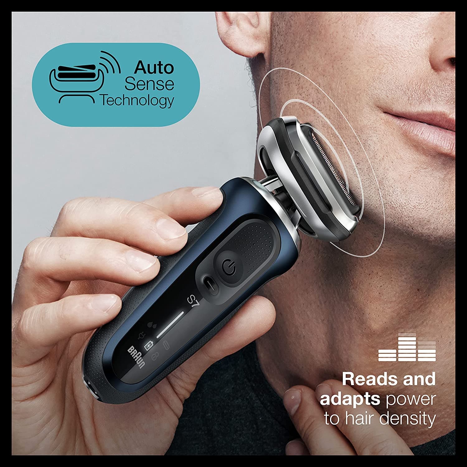 Buy Braun,Braun Series 7 Electric Shaver, Rechargeable,  Wet & Dry,  70-B7850cc, Blue - Gadcet.com | UK | London | Scotland | Wales| Ireland | Near Me | Cheap | Pay In 3 | Shaver & Trimmer