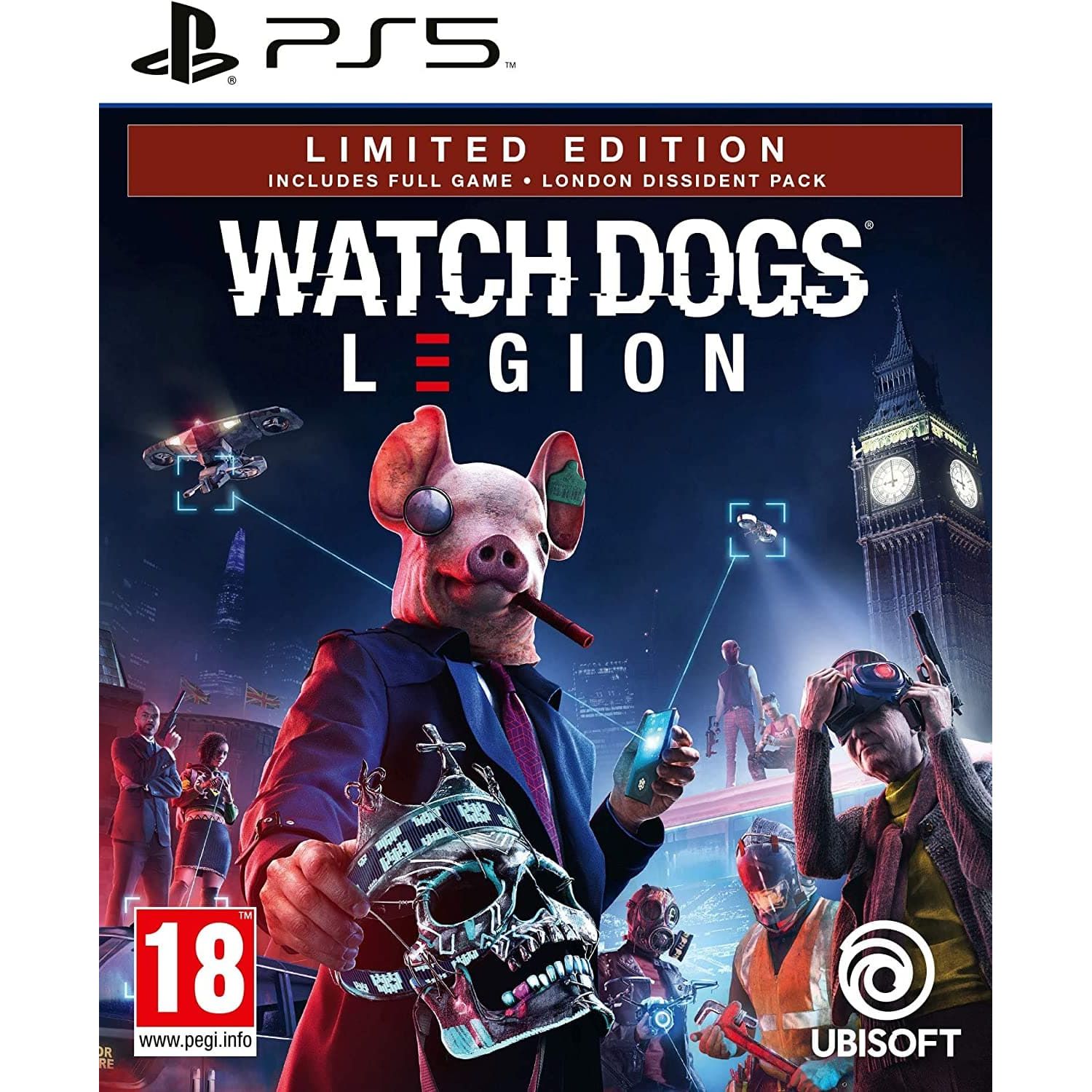 Buy Sony,Watch Dogs Legion Limited Edition for PS5 - Gadcet.com | UK | London | Scotland | Wales| Ireland | Near Me | Cheap | Pay In 3 | Video Game Software