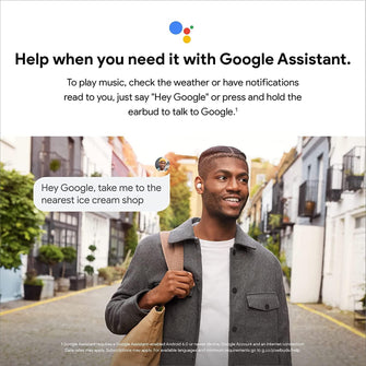 Buy Google,Google Pixel Buds A-Series In-Ear Wireless Earbuds - White - Gadcet.com | UK | London | Scotland | Wales| Ireland | Near Me | Cheap | Pay In 3 | Headphones