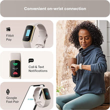 Fitbit Charge 5 Fitness Tracker - Gold / White - Gadcet.com