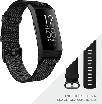 Buy Fitbit,Fitbit Charge 4 Fitness Tracker - Granite Black (Special Edition) - Gadcet.com | UK | London | Scotland | Wales| Ireland | Near Me | Cheap | Pay In 3 | Watches