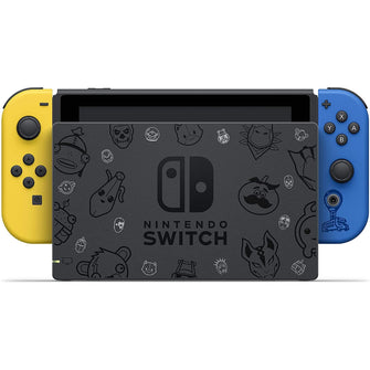 Nintendo,Nintendo Switch Fortnite Yellow and Blue Joy-con - Wildcat Bundle (Without Games) - Gadcet.com