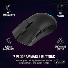Buy Corsair,Corsair SABRE RGB PRO WIRELESS CHAMPION SERIES, Ultra-lightweight FPS/MOBA Wireless Gaming Mouse (SLIPSTREAM WIRELESS Technology, CORSAIR MARKSMAN 26,000 DPI Optical Sensor) Black - Gadcet.com | UK | London | Scotland | Wales| Ireland | Near Me | Cheap | Pay In 3 | Mouse Pads