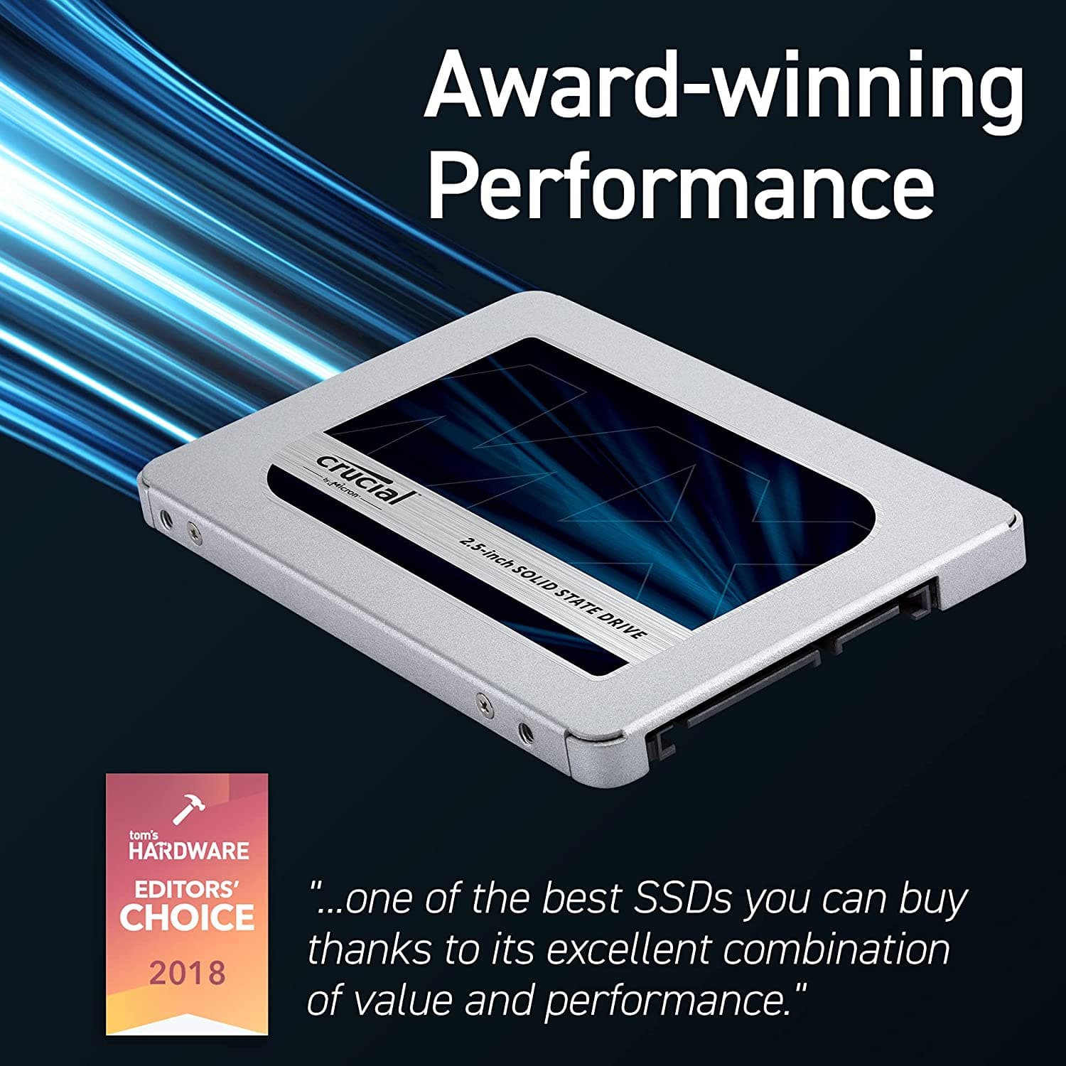 Buy Crucial,Crucial MX500 1 TB CT1000MX500SSD1-Up to 560 MB/s (3D NAND, SATA, 2.5 Inch, Internal SSD), Black - Gadcet.com | UK | London | Scotland | Wales| Ireland | Near Me | Cheap | Pay In 3 | Hard drive