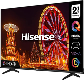 HISENSE,Hisense 43E77HQTUK QLED Gaming Series 43-inch 4K UHD Dolby Vision HDR Smart TV with YouTube, Netflix, Disney + Freeview Play and Alexa Built-in, Bluetooth and WiFi, TUV Certificated (2022 NEW) - Gadcet.com