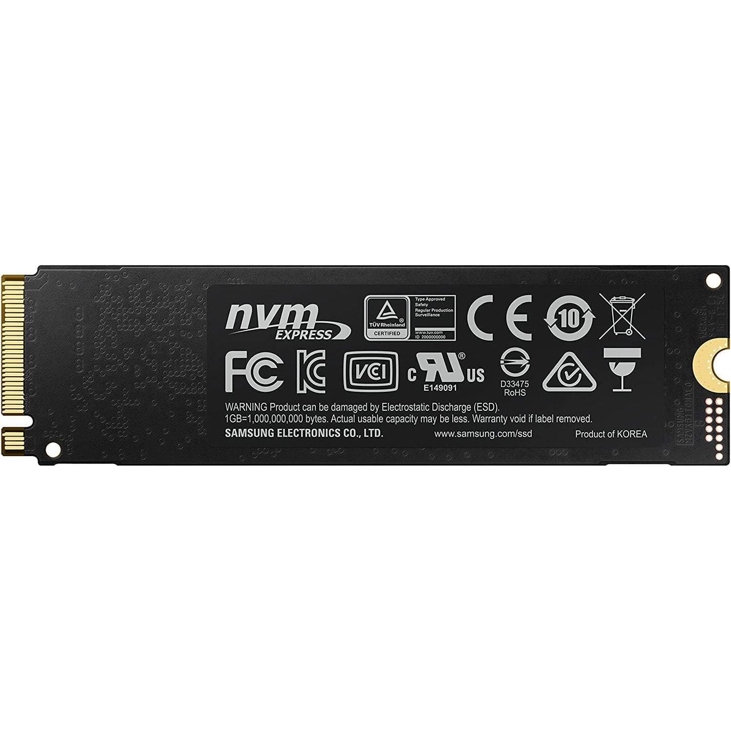 Buy Samsung,Samsung 970 EVO 500 GB PCIe NVMe M.2 (2280) Internal Solid State Drive (SSD) (MZ-V7E500) - Gadcet.com | UK | London | Scotland | Wales| Ireland | Near Me | Cheap | Pay In 3 | Hard Drives