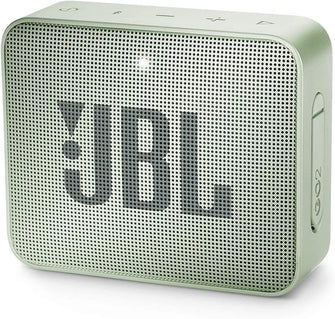 JBL GO2 Portable Bluetooth Speaker with Rechargeable Battery – Waterproof – Built-in Speakerphone – Mint