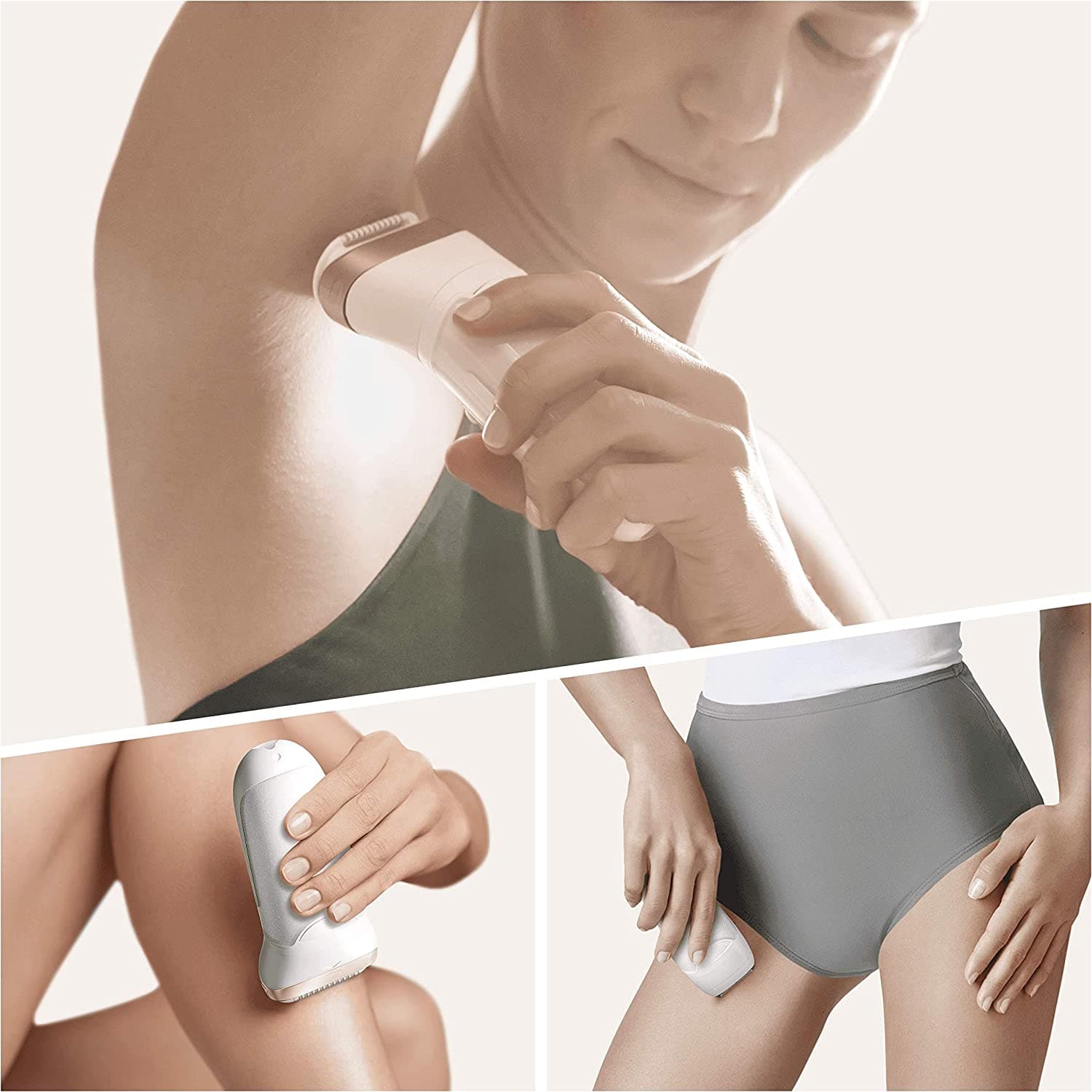 Braun Silk-épil 9 Epilator, With Shaver & Trimmer Head, Shave, Trim & Epilate For Long-Lasting Smooth Skin, Provides Smooth Skin For Weeks, 100% Waterproof, 2 Pin Bathroom Plug, 9-720, White/Pink - Gadcet.com