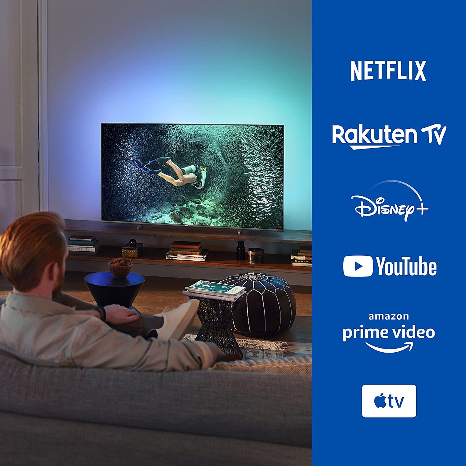Philips,Philips 55PUS7906/12 - 55-Inch 4K LED TV , Pixel Precise UHD & HDR, Dolby Vision & Dolby Atmos, - Gadcet.com