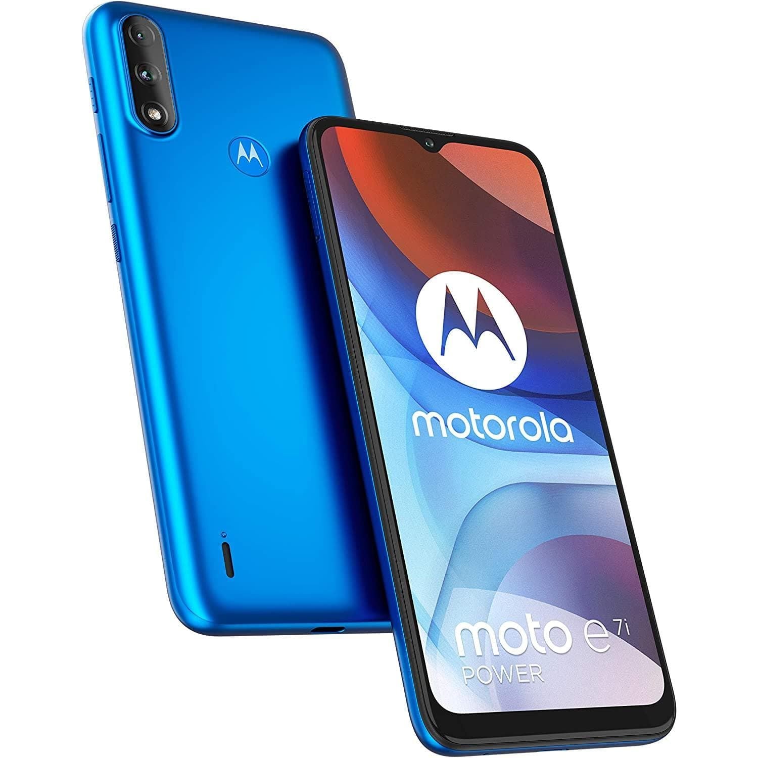 Buy Apple,Motorola Moto E7i Power 32GB, Tahiti Blue - Unlocked - Gadcet.com | UK | London | Scotland | Wales| Ireland | Near Me | Cheap | Pay In 3 | Mobile Phones