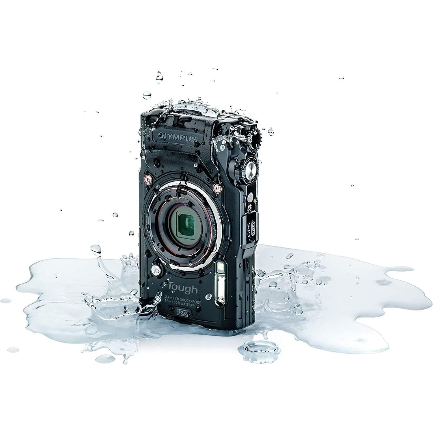 Buy OLYMPUS,OLYMPUS Tough TG-6 Waterproof Camera, Black - Gadcet.com | UK | London | Scotland | Wales| Ireland | Near Me | Cheap | Pay In 3 | Cameras
