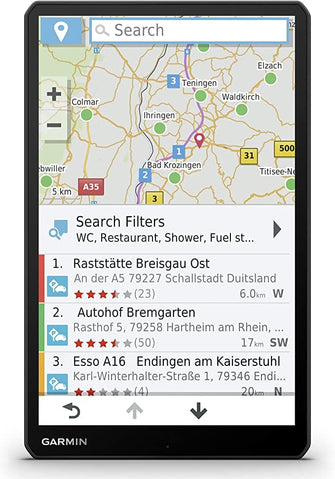 Garmin dēzl LGV1000 MT-DTruck Sat-nav with 10-Inch Display, Custom Truck Routing and Several Mounting Options, Black