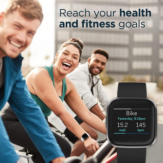 Buy Fitbit,Fitbit Versa 2 Health & Fitness Smartwatch with Voice Control, Sleep Score & Music - Gadcet.com | UK | London | Scotland | Wales| Ireland | Near Me | Cheap | Pay In 3 | Watches