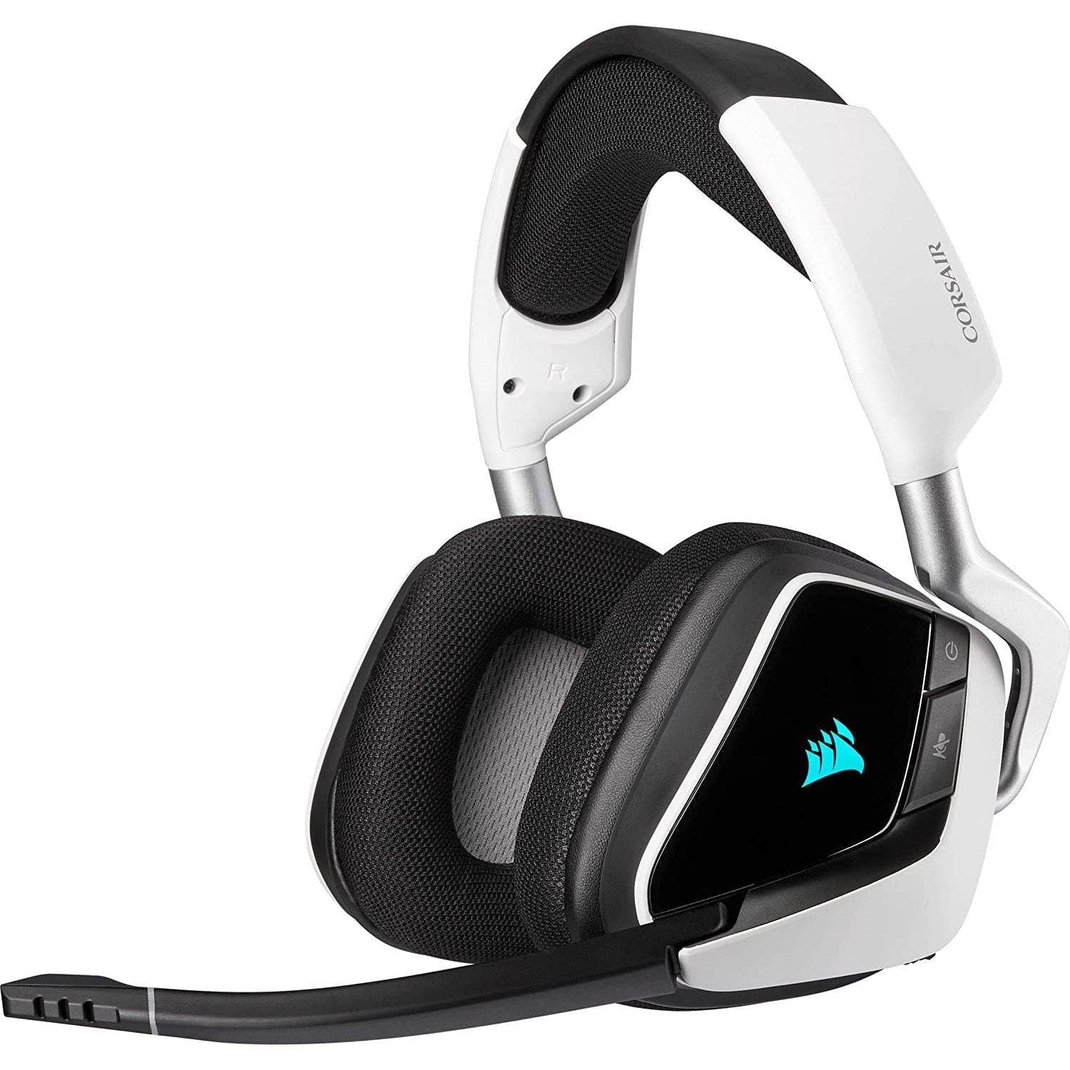 Corsair,Corsair VOID ELITE RGB Gaming Headset (7.1 Surround Sound) - White - Gadcet.com