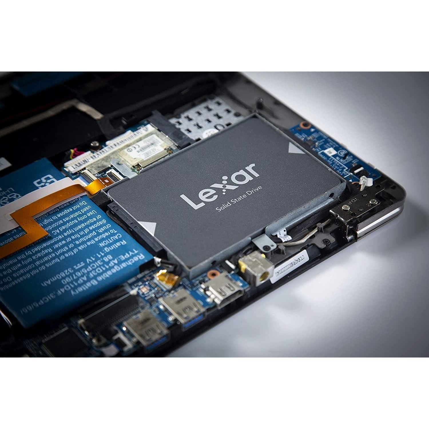 Buy Lexar,Lexar NS100 2.5” SATA III 6Gb/s Internal 128GB SSD, Solid State Drive, Up To 520MB/s Read (LNS100-128AMZN) - Gadcet.com | UK | London | Scotland | Wales| Ireland | Near Me | Cheap | Pay In 3 | Hard Drives