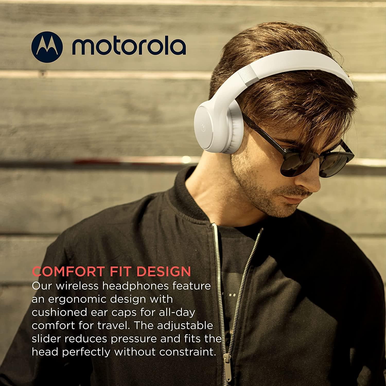 Buy Motorola,Motorola Bluetooth Wireless Headphone-  Moto XT220 Over-Ear Headphones - White - Gadcet.com | UK | London | Scotland | Wales| Ireland | Near Me | Cheap | Pay In 3 | Headphones