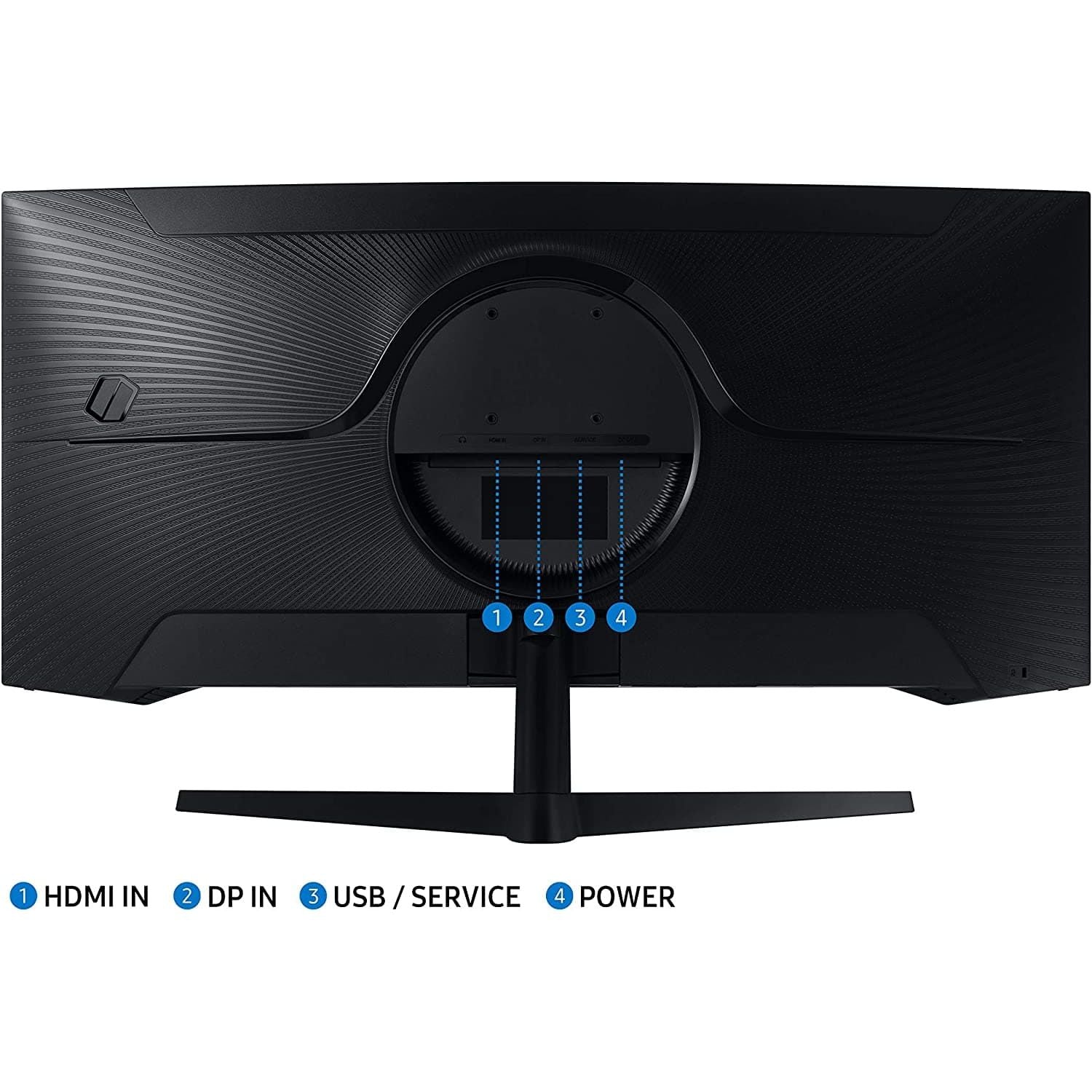 Buy Samsung,Samsung Odyssey G5 LC34G55TWWRXXU 34" 1000R Curved Gaming Monitor - 165Hz, 1ms, 1440p WQHD, Freesync Premium, HDR10, HDMI, Displayport, Black - Gadcet.com | UK | London | Scotland | Wales| Ireland | Near Me | Cheap | Pay In 3 | Monitors