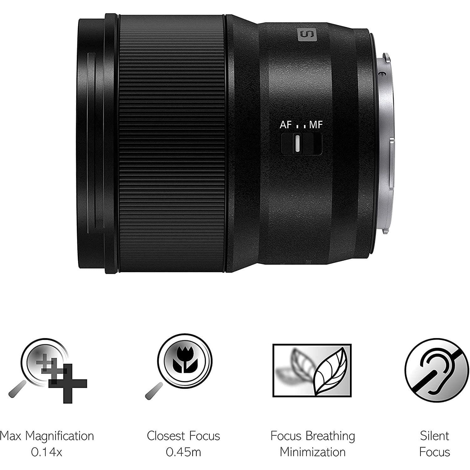 Buy Panasonic,Panasonic LUMIX S 50mm f/1.8 lightweight lens for S series camera - Gadcet.com | UK | London | Scotland | Wales| Ireland | Near Me | Cheap | Pay In 3 | Camera Lenses