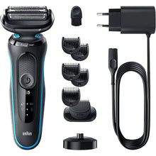 Braun,Braun Series 5 Electric Shaver, With Beard Trimmer, Charging Stand, 2 Pin Bathroom Plug, 50-M4500cs - Gadcet.com