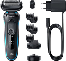 Braun,Braun Series 5 Electric Shaver, With Beard Trimmer, Charging Stand, 2 Pin Bathroom Plug, 50-M4500cs - Gadcet.com