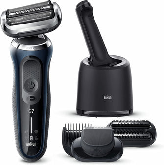 Buy Braun,Braun Series 7 Electric Shaver, Rechargeable,  Wet & Dry,  70-B7850cc, Blue - Gadcet.com | UK | London | Scotland | Wales| Ireland | Near Me | Cheap | Pay In 3 | Shaver & Trimmer