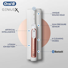 Buy Oral-B,Oral-B Genius x Artificial Intelligence Electric Toothbrush - Rose Gold - Gadcet.com | UK | London | Scotland | Wales| Ireland | Near Me | Cheap | Pay In 3 | Health & Beauty