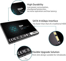 Silicon Power-512GB SSD 3D NAND A55 SLC Cache Performance Boost SATA III 2.5" 7mm (0.28") Internal Solid State Drive