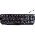 Q-Connect Ergonomic Wired Keyboard Black KF00779