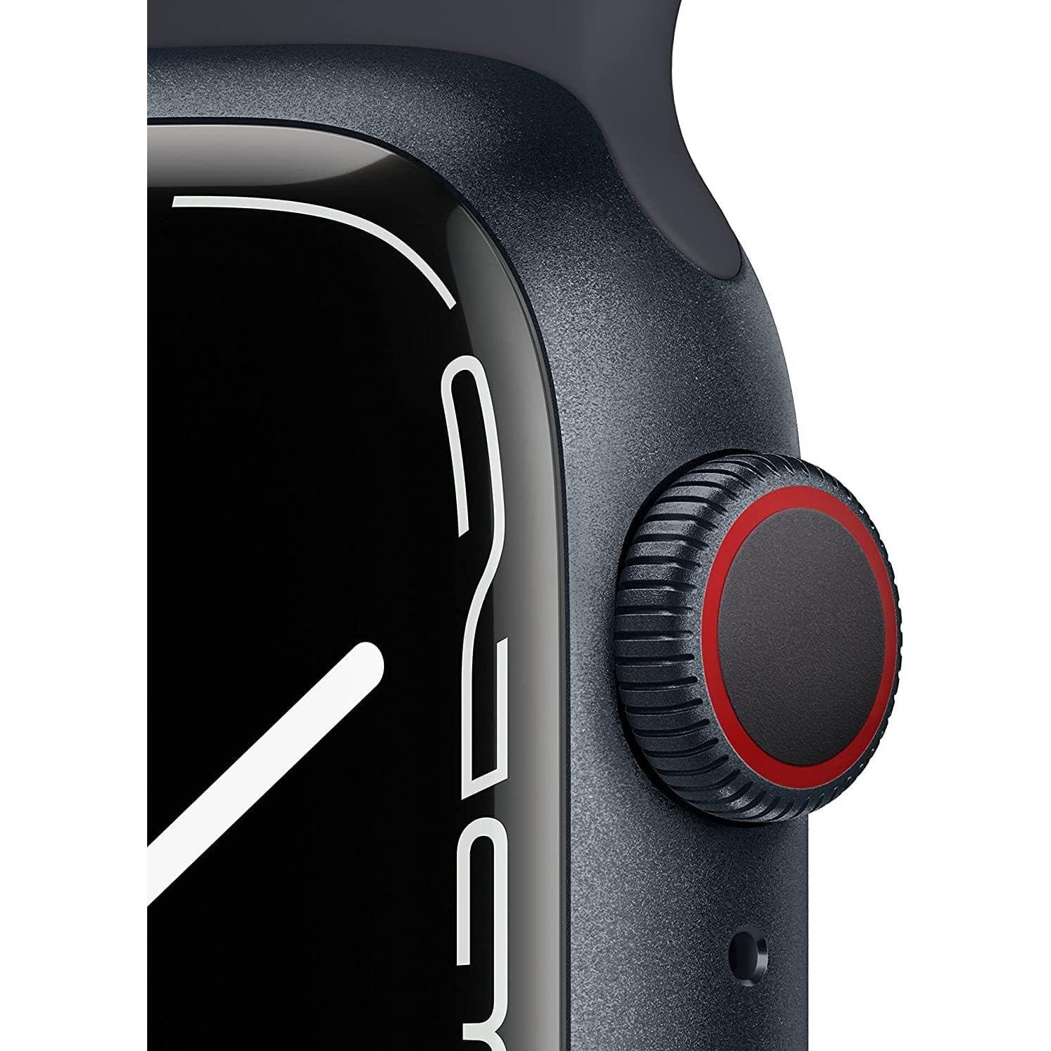 Buy Apple,Apple Watch Series 7 Cellular 41mm - Midnight/Sport Band - Gadcet.com | UK | London | Scotland | Wales| Ireland | Near Me | Cheap | Pay In 3 | Watches