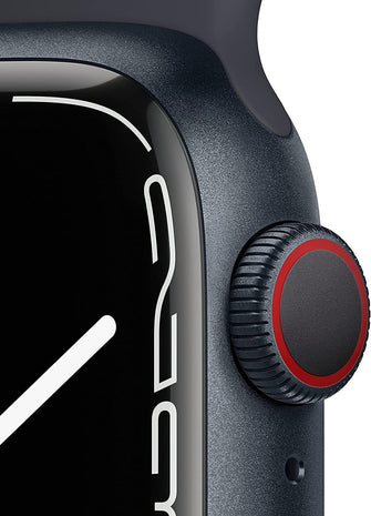 Buy Apple,Apple Watch Series 7 Cellular 41mm - Midnight/Sport Band - Gadcet.com | UK | London | Scotland | Wales| Ireland | Near Me | Cheap | Pay In 3 | Watches
