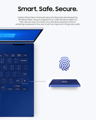 Samsung Galaxy Book Flex 2 8GB 512SSD - Blue - Gadcet.com