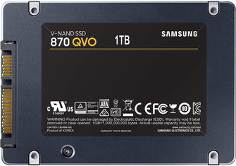 Buy Samsung,Samsung 870 QVO 1TB SSD Internal Hard Drive MZ-77Q1T0 - Gadcet.com | UK | London | Scotland | Wales| Ireland | Near Me | Cheap | Pay In 3 | Hard Drives