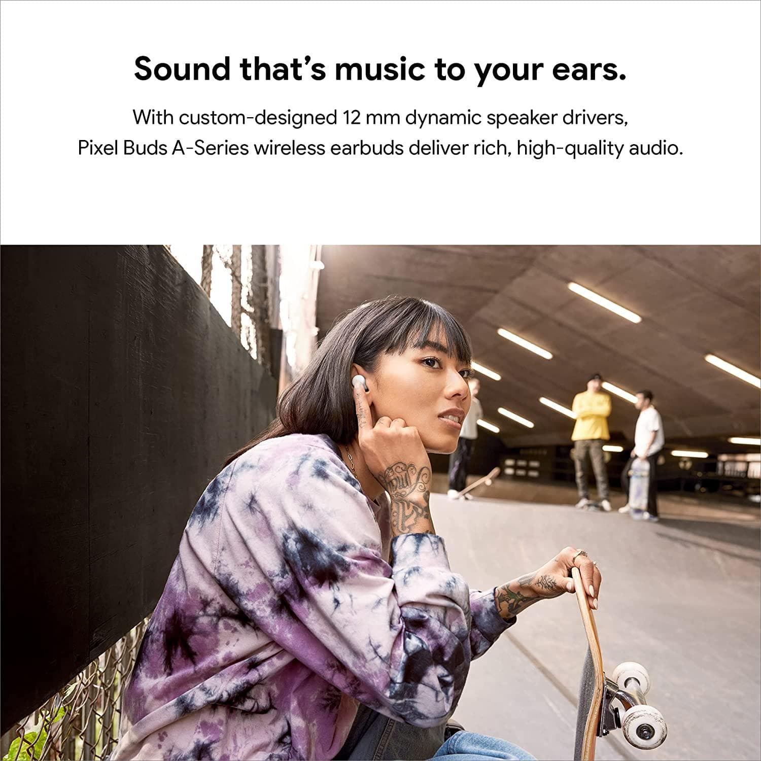 Buy Google,Google Pixel Buds A-Series In-Ear Wireless Earbuds - White - Gadcet.com | UK | London | Scotland | Wales| Ireland | Near Me | Cheap | Pay In 3 | Headphones