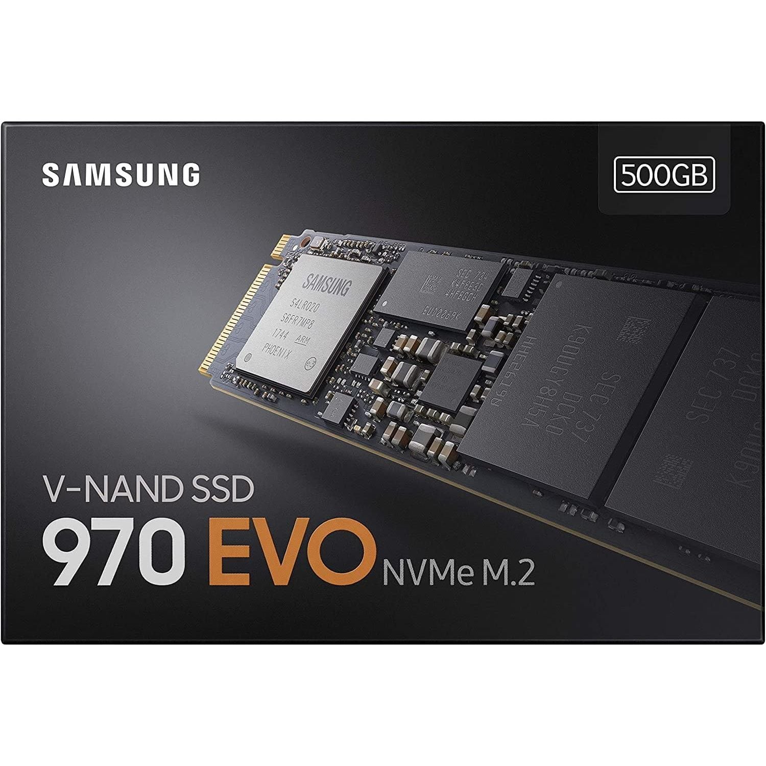 Buy Samsung,Samsung 970 EVO 500 GB PCIe NVMe M.2 (2280) Internal Solid State Drive (SSD) (MZ-V7E500) - Gadcet.com | UK | London | Scotland | Wales| Ireland | Near Me | Cheap | Pay In 3 | Hard Drives