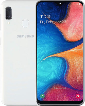 Samsung,Samsung Galaxy A20e Dual Sim 32 GB - White - Unlocked - Gadcet.com