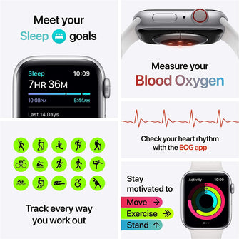 Apple Watch Series 6 44mm (GPS + Cellular) - Silver Aluminium Case - Gadcet.com
