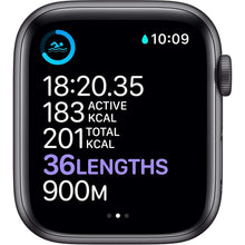Apple,Apple Watch Series 6 Cellular - Space Grey Aluminium with Black Sports Band, 44 mm - Gadcet.com