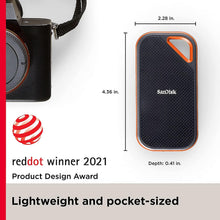 Buy Sandisk,SanDisk Extreme PRO 2TB portable NVMe SSD, USB-C, up to 2000MB/s read & 2000MB/s write speed, ruggedised & water-resistant, carabiner loop - Gadcet.com | UK | London | Scotland | Wales| Ireland | Near Me | Cheap | Pay In 3 | Hard Drives
